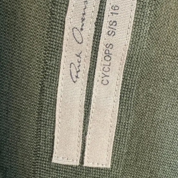 Rick Owens Cylops S/S 16 cardigan - Picture 2 of 2